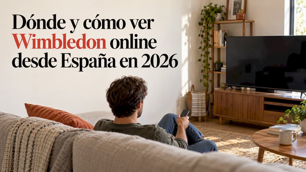 Dónde y cómo ver Wimbledon online desde España en 2026