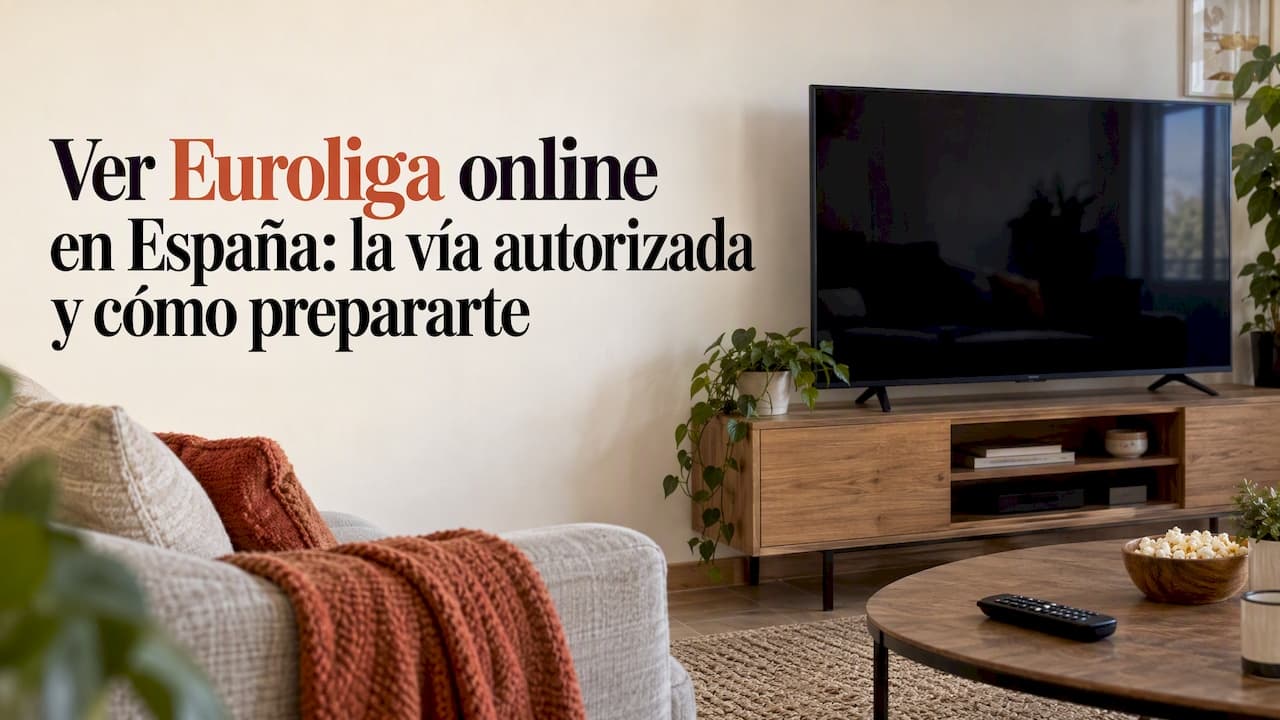 Ver Euroliga online en España: la vía autorizada y cómo prepararte