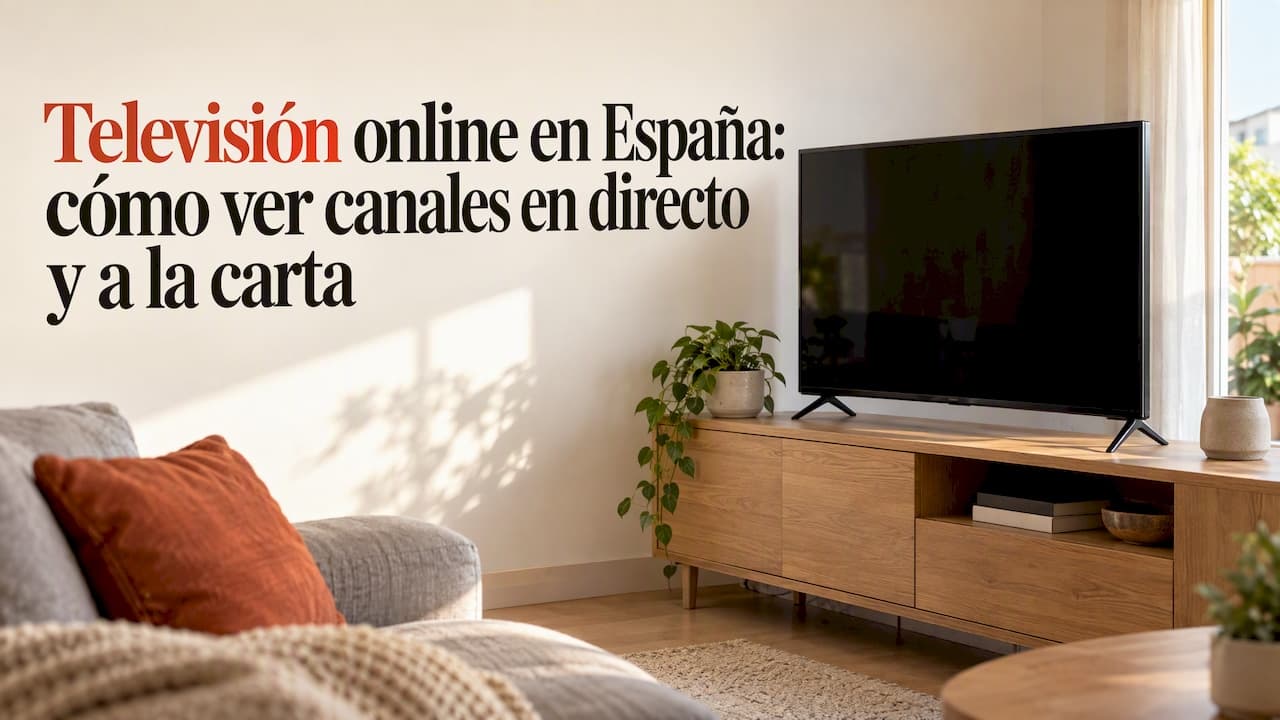 Televisión online en España: cómo ver canales en directo y a la carta