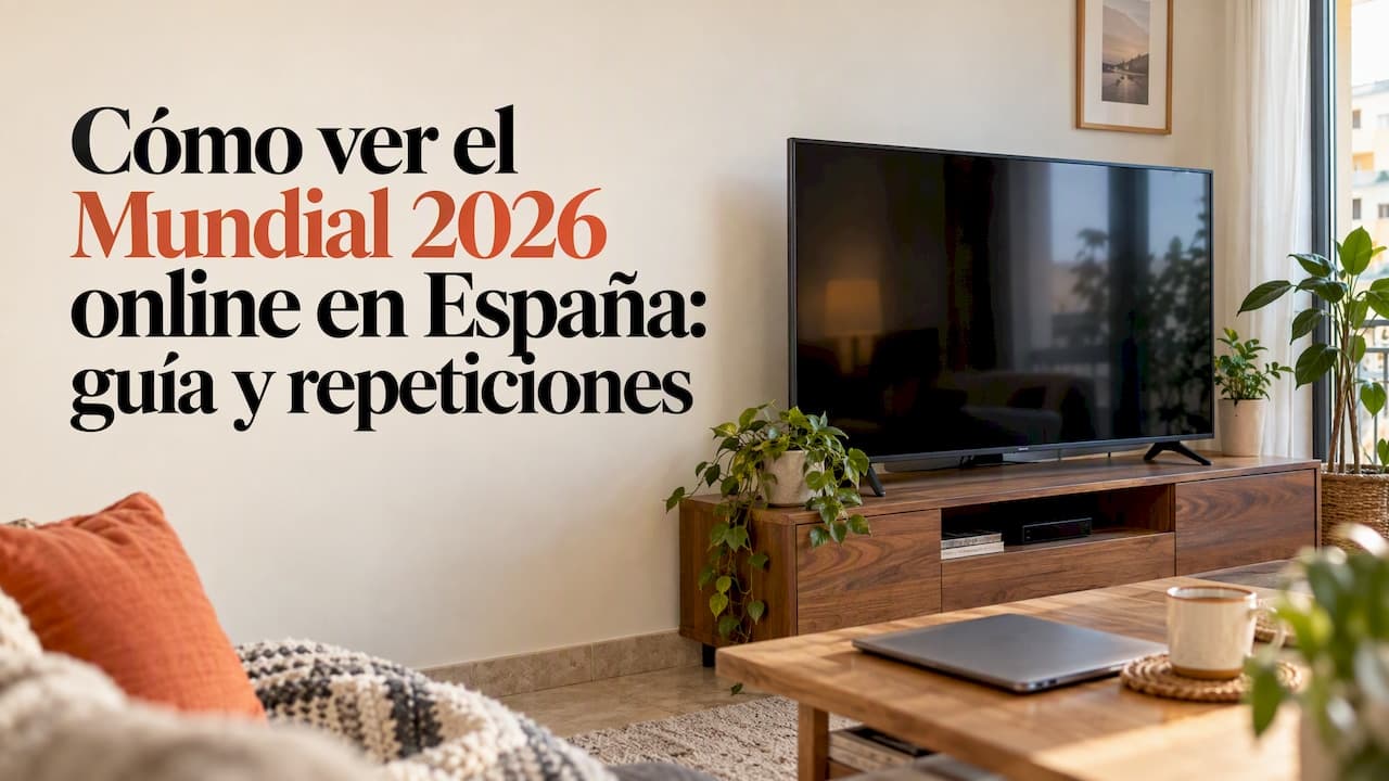 Cómo ver el Mundial 2026 online en España: guía y repeticiones