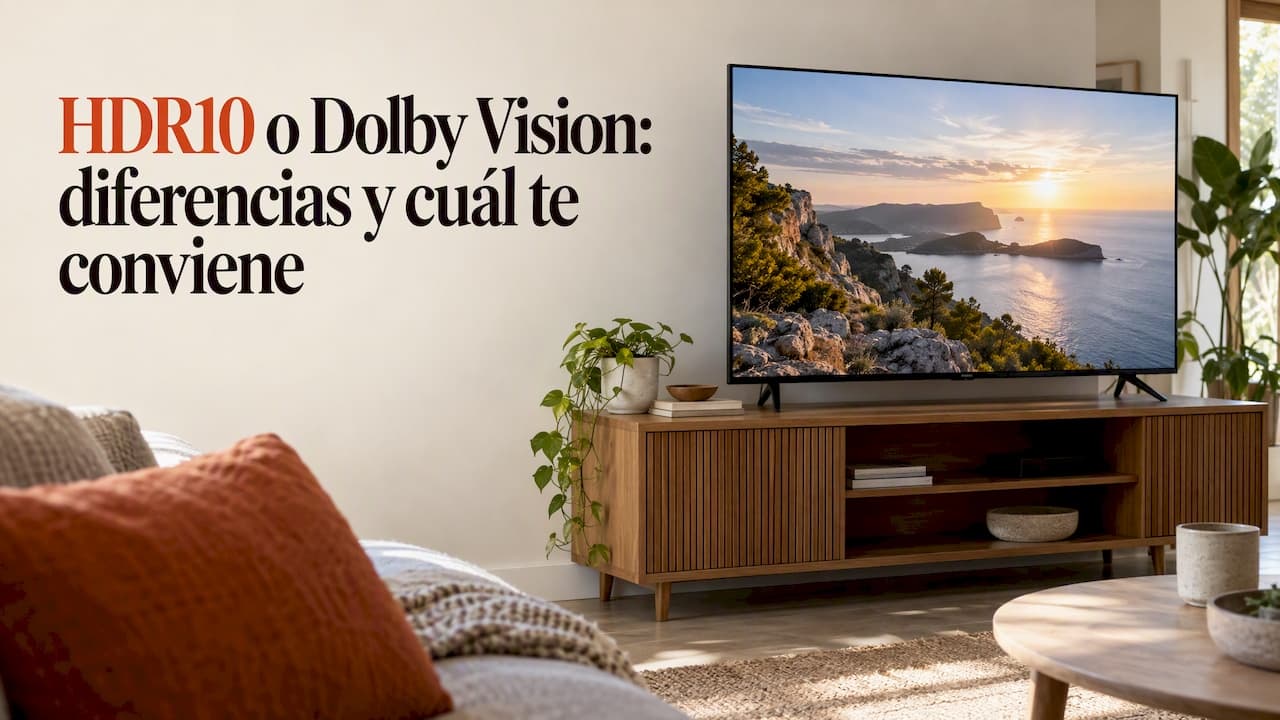 HDR10 o Dolby Vision: diferencias y cuál te conviene