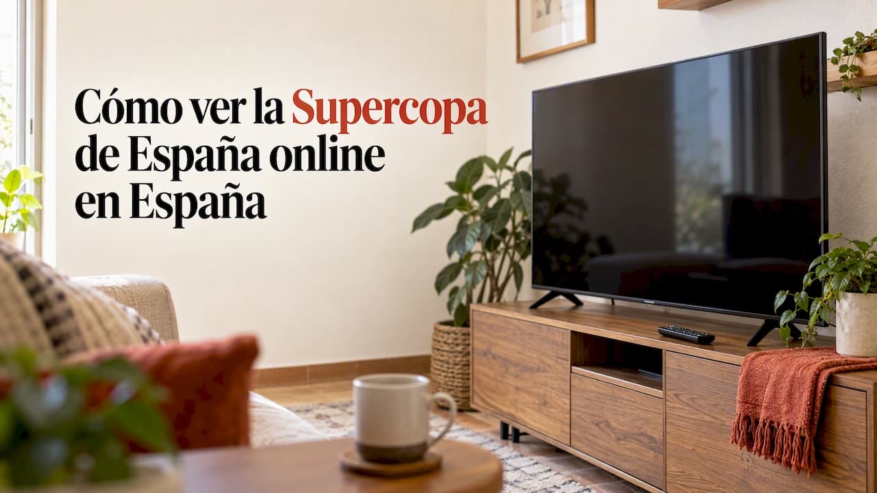 Cómo ver la Supercopa de España online en España